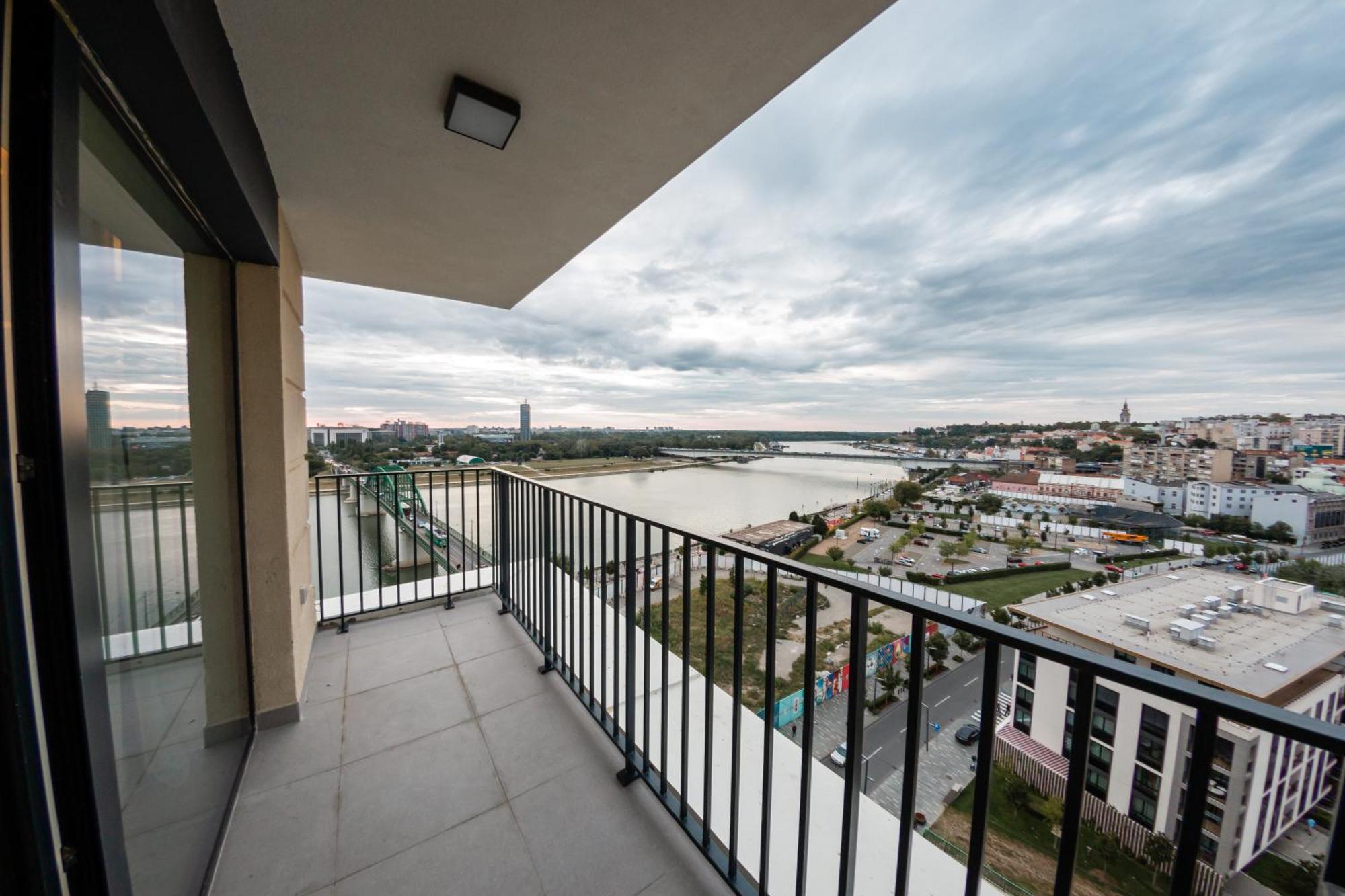 Apartamento Sinfonia Lux Belgrado Exterior foto