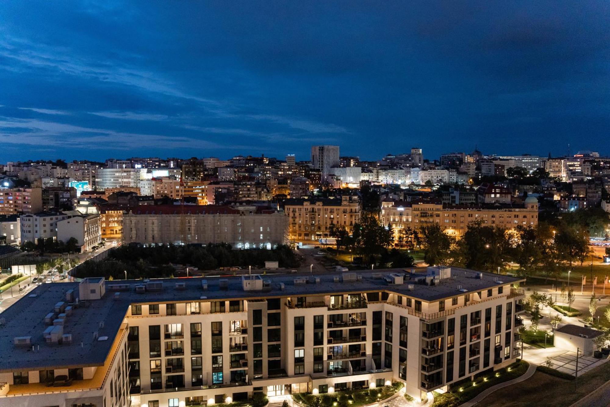Apartamento Sinfonia Lux Belgrado Exterior foto